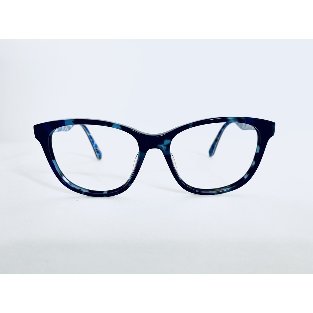 NEW Kate Spade Blue Tortoise Cat Eye Glasses Atalina XP8 51 16 135
